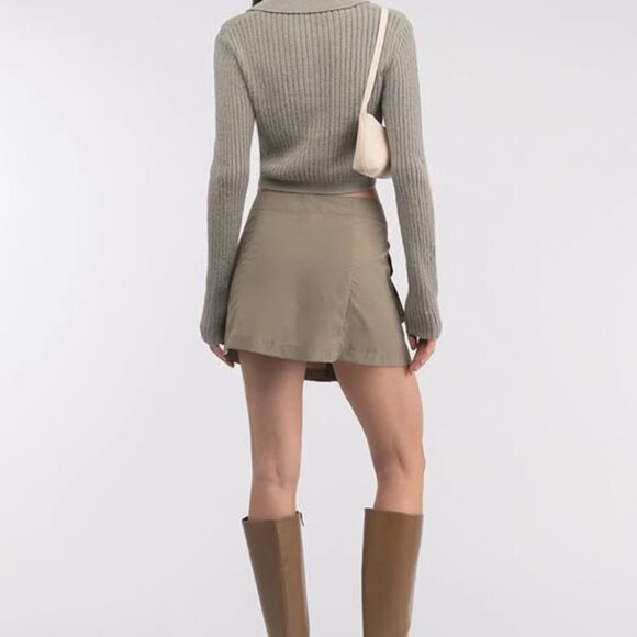 Oak + Fort Mini Nylon Cargo Skirt - Size 10 - Picture 3 of 4